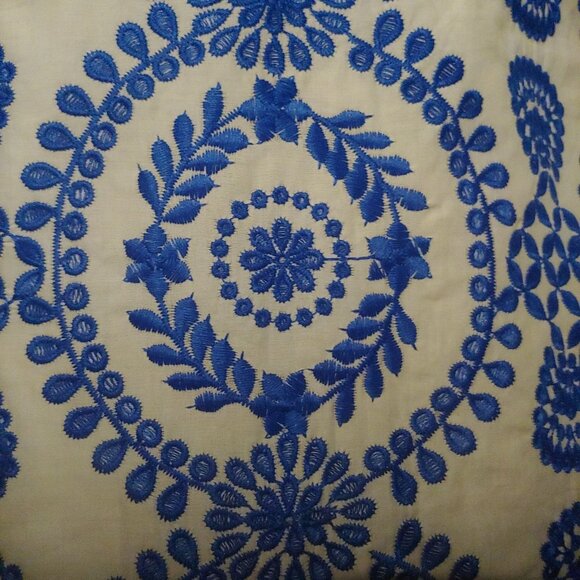 Jude Connally Sleeveless Embroidered Classic Preppy Career Shift Dress S Floral - Picture 7 of 9